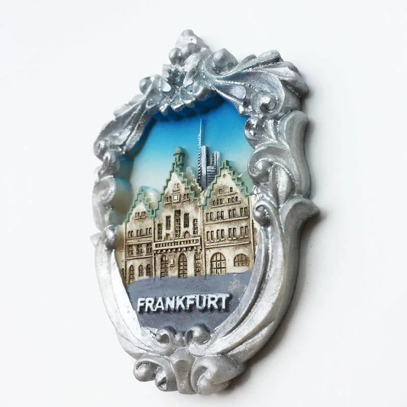 Germany Munchen 3D Fridge Magnets Tourism Souvenir Refrigerator Magnetic Sticker Collection Handicraft Gift