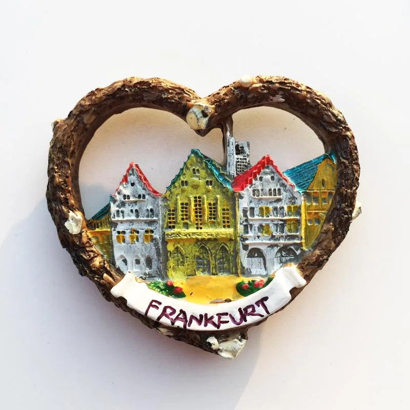 Germany Munchen 3D Fridge Magnets Tourism Souvenir Refrigerator Magnetic Sticker Collection Handicraft Gift