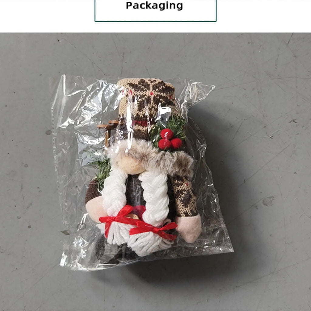 Christmas Gnomes Faceless Doll Decoration Tabletop Decoration Merry Christmas Elf Decoration Home Indoor Christmas Decorations