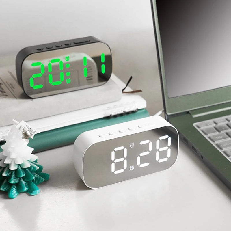 LED Digital Electronic Clock Simple Desktop Alarm Clock Living Room Bedroom Decoration Alarm Clock