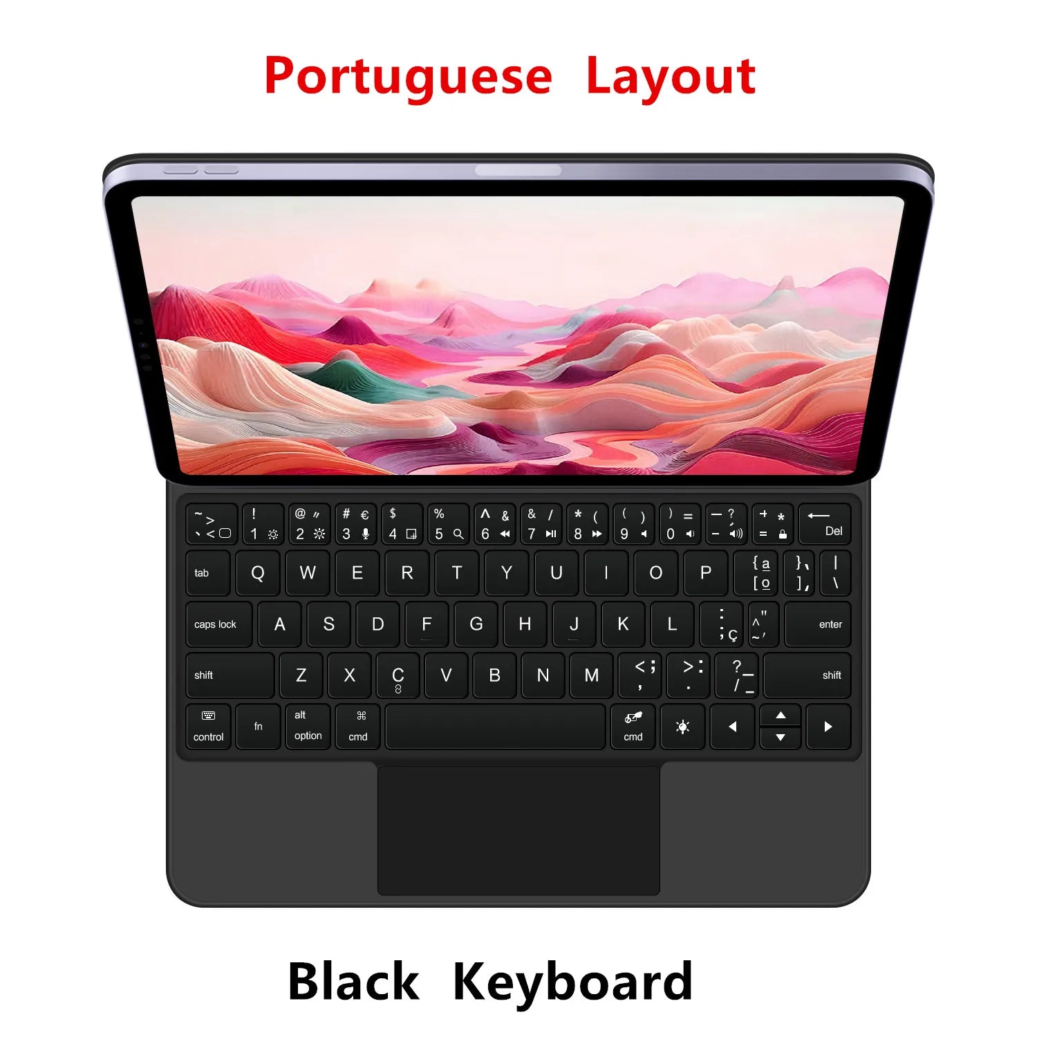 Magic Keyboard Folio For Xiaomi Pad 7 2024 Mi Pad 7 Pro 11.2" Tablet Smart Case Portuguese Spanish Korean French keyboard cover