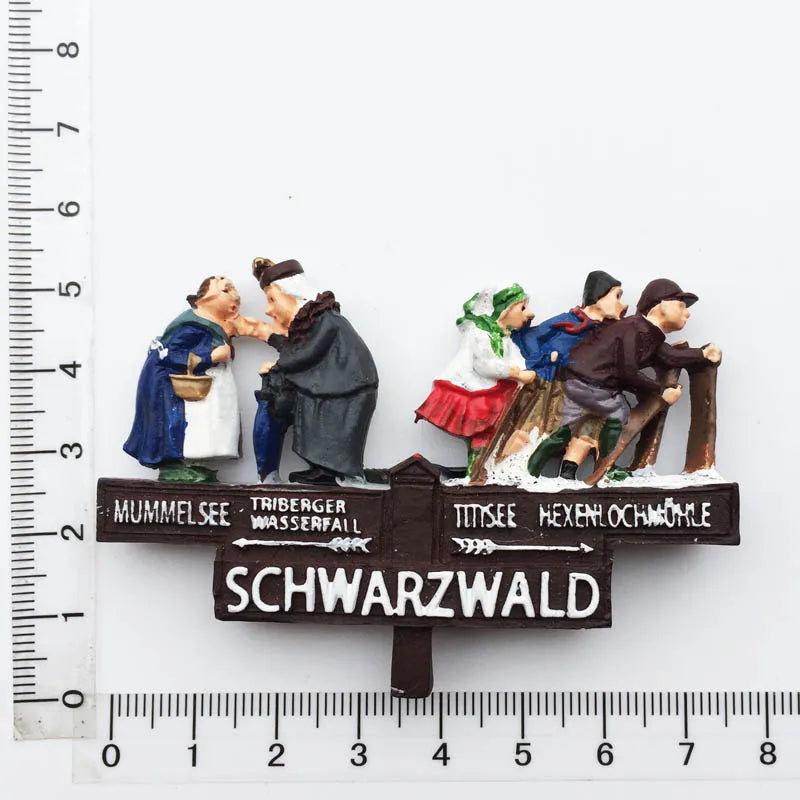 Germany Munchen 3D Fridge Magnets Tourism Souvenir Refrigerator Magnetic Sticker Collection Handicraft Gift