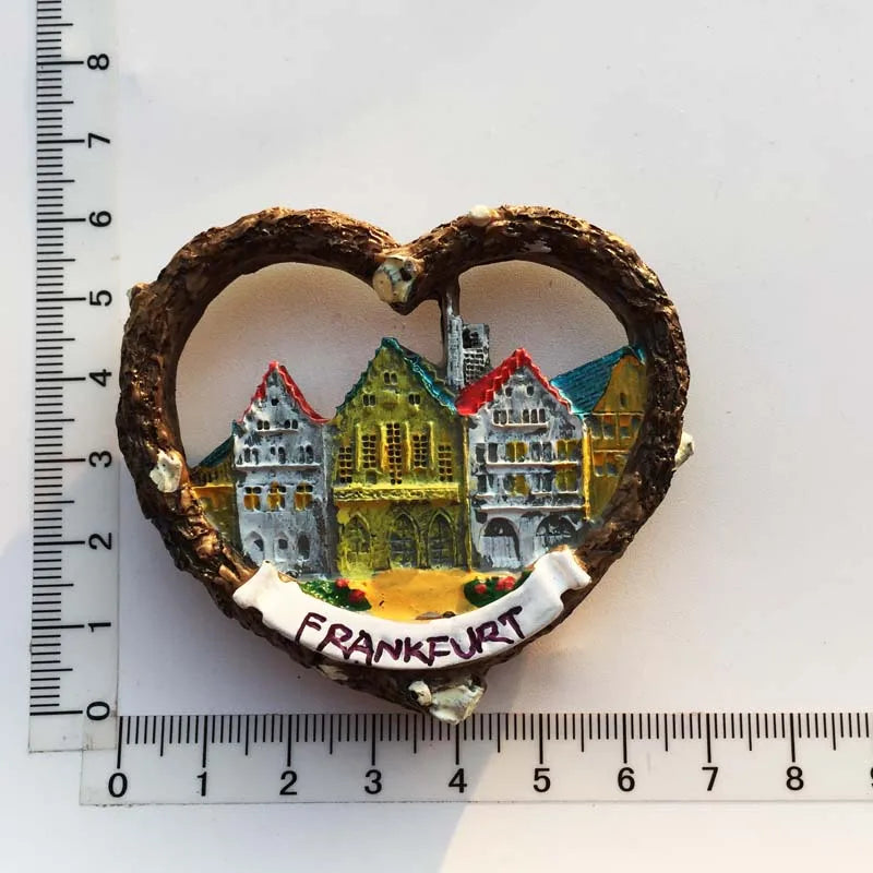 Germany Munchen 3D Fridge Magnets Tourism Souvenir Refrigerator Magnetic Sticker Collection Handicraft Gift