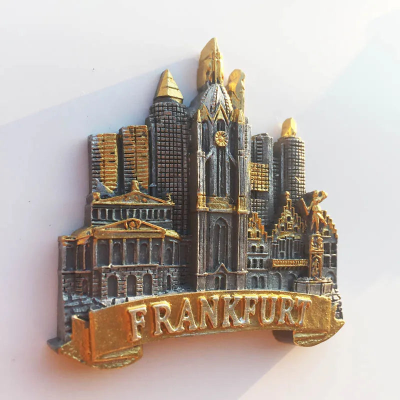 Germany Munchen 3D Fridge Magnets Tourism Souvenir Refrigerator Magnetic Sticker Collection Handicraft Gift