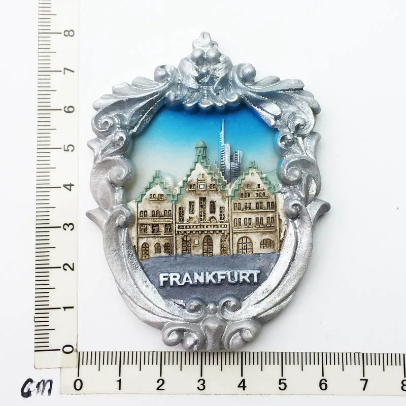 Germany Munchen 3D Fridge Magnets Tourism Souvenir Refrigerator Magnetic Sticker Collection Handicraft Gift