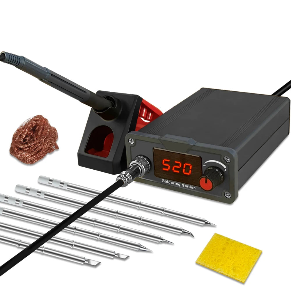 Soldering Iron Stand Portable Holder Soldering Tin Stand with Welding Cleaning Sponge Electric Soldering Iron Accessories