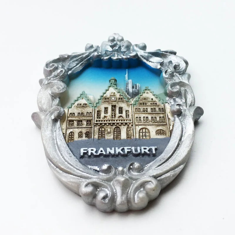 Germany Munchen 3D Fridge Magnets Tourism Souvenir Refrigerator Magnetic Sticker Collection Handicraft Gift