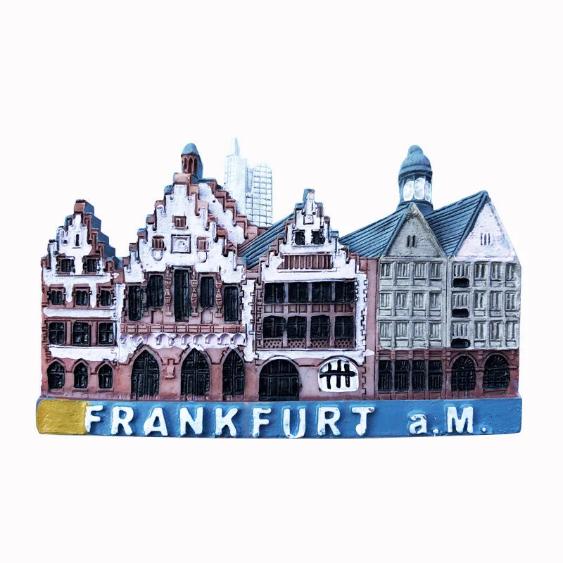 Germany Munchen 3D Fridge Magnets Tourism Souvenir Refrigerator Magnetic Sticker Collection Handicraft Gift