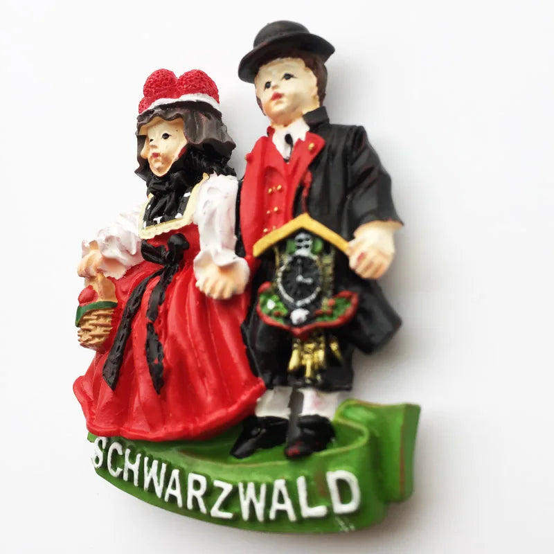 Germany Munchen 3D Fridge Magnets Tourism Souvenir Refrigerator Magnetic Sticker Collection Handicraft Gift