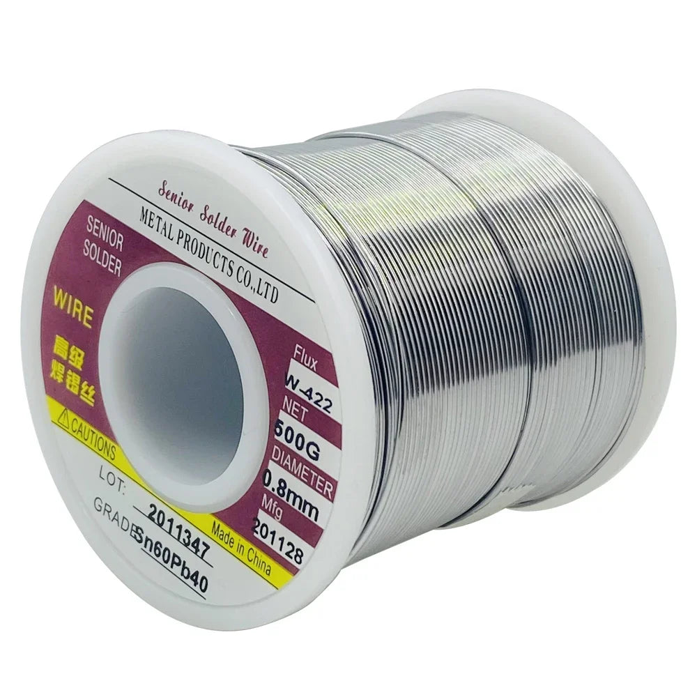100/200/300/500G Tin Wire  Soldering Wire with Flux  Melt Rosin Core Solder Roll No-clean Electrical Repair Solder For Soldering