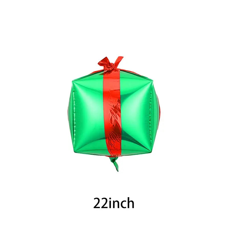 Christmas Decoration Balloons Santa Claus Snowman Aluminum Foil Letter Balloon Banner Merry Christmas Theme Party Decor Supplies