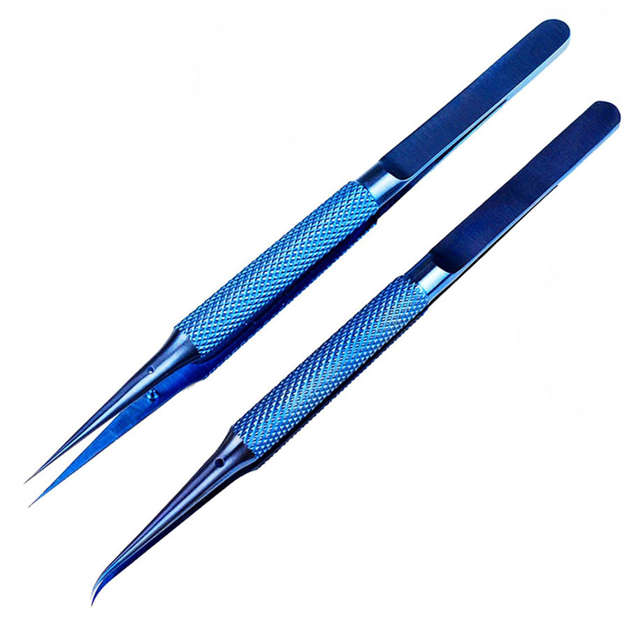 Precision Titanium Alloy Tweezers Professional Repair Fingerprint Fly Line Phone Motherboard Antimagnetic Electronics Forceps