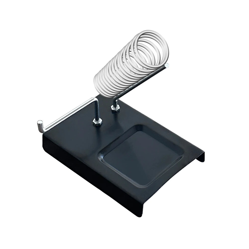 Soldering Iron Stand Portable Holder Soldering Tin Stand with Welding Cleaning Sponge Electric Soldering Iron Accessories