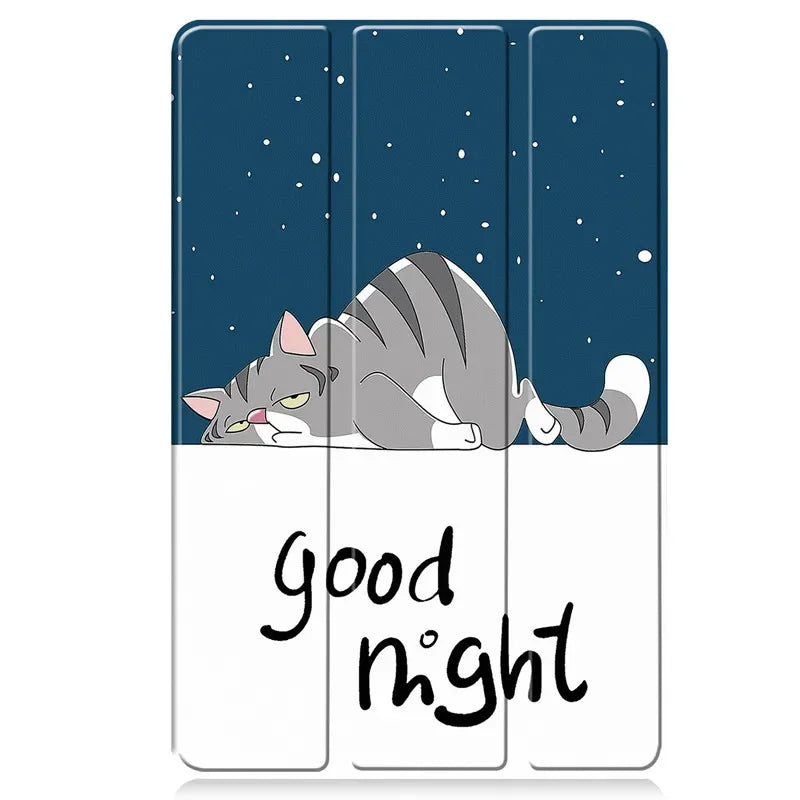 For Xiaomi Redmi Pad Pro 2024 Folding Flip Stand Case Funda for Red Mi Pad Pro 12.1 POCO Pad 12 1 Tablet Cover with Auto Sleep