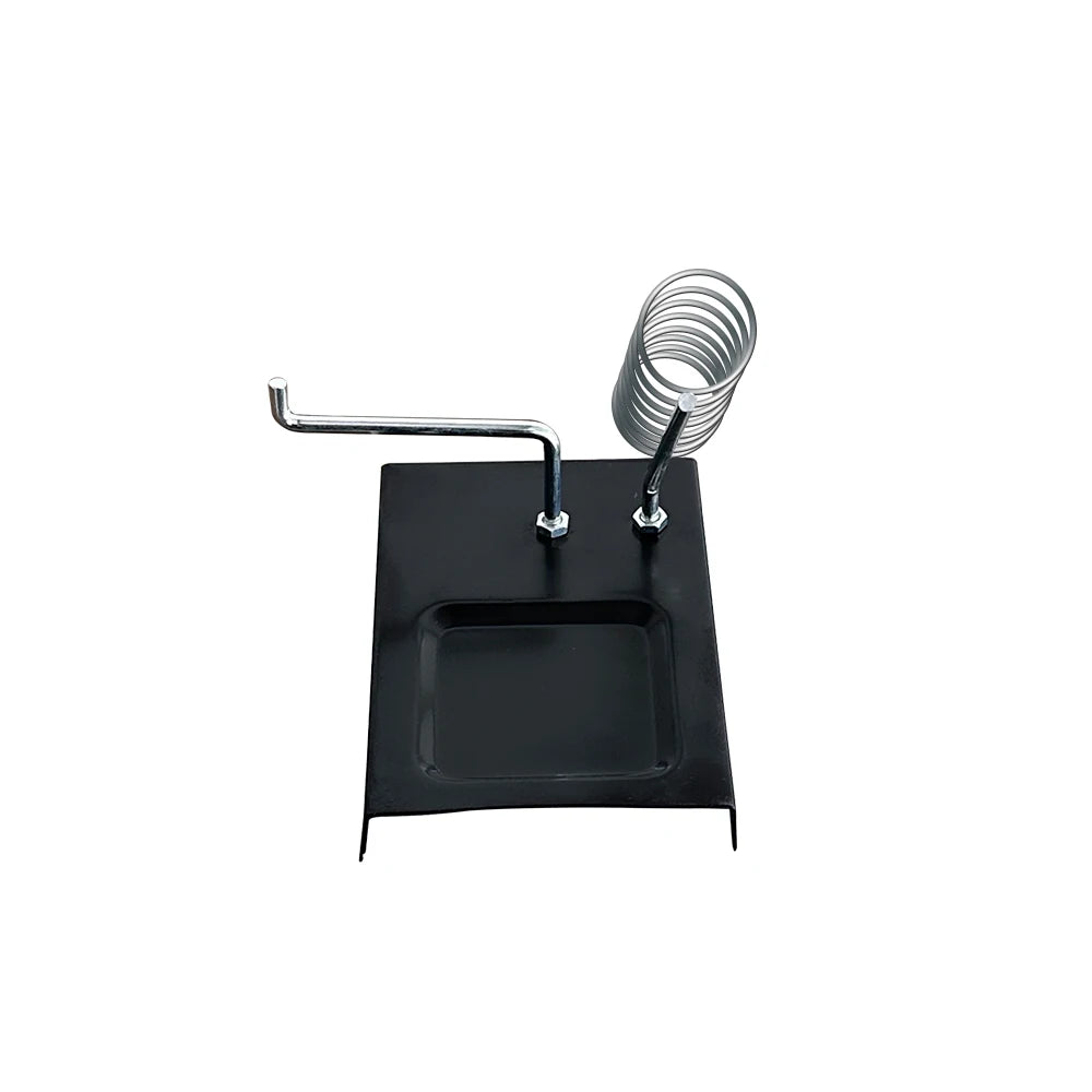 Soldering Iron Stand Portable Holder Soldering Tin Stand with Welding Cleaning Sponge Electric Soldering Iron Accessories