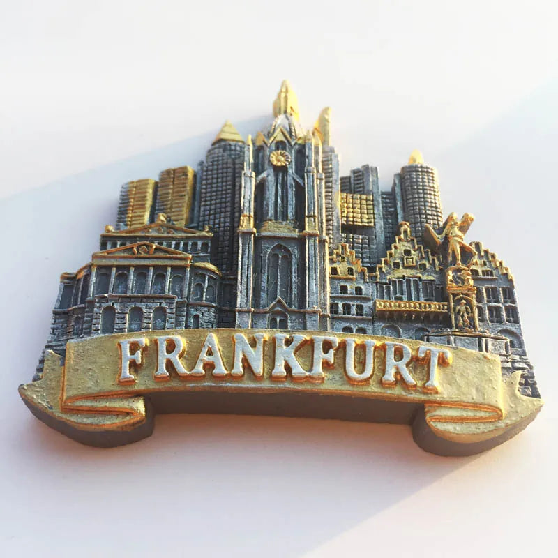 Germany Munchen 3D Fridge Magnets Tourism Souvenir Refrigerator Magnetic Sticker Collection Handicraft Gift