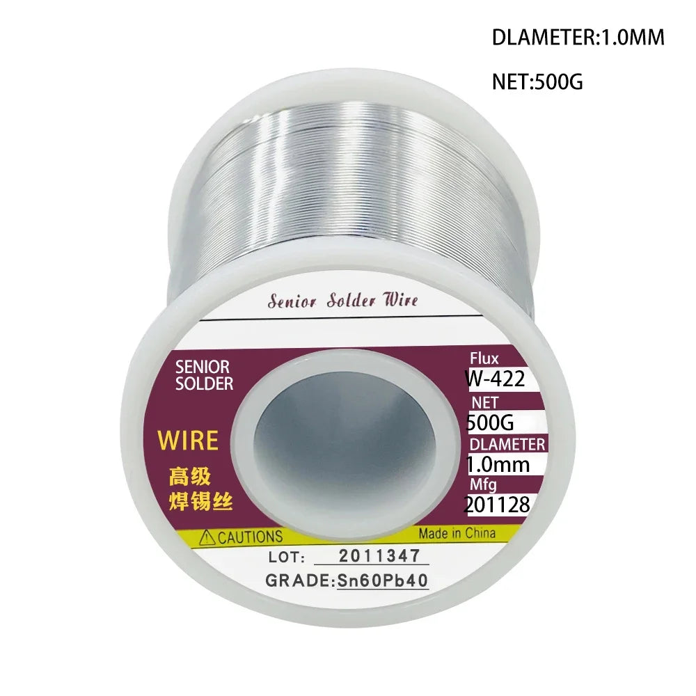 100/200/300/500G Tin Wire  Soldering Wire with Flux  Melt Rosin Core Solder Roll No-clean Electrical Repair Solder For Soldering