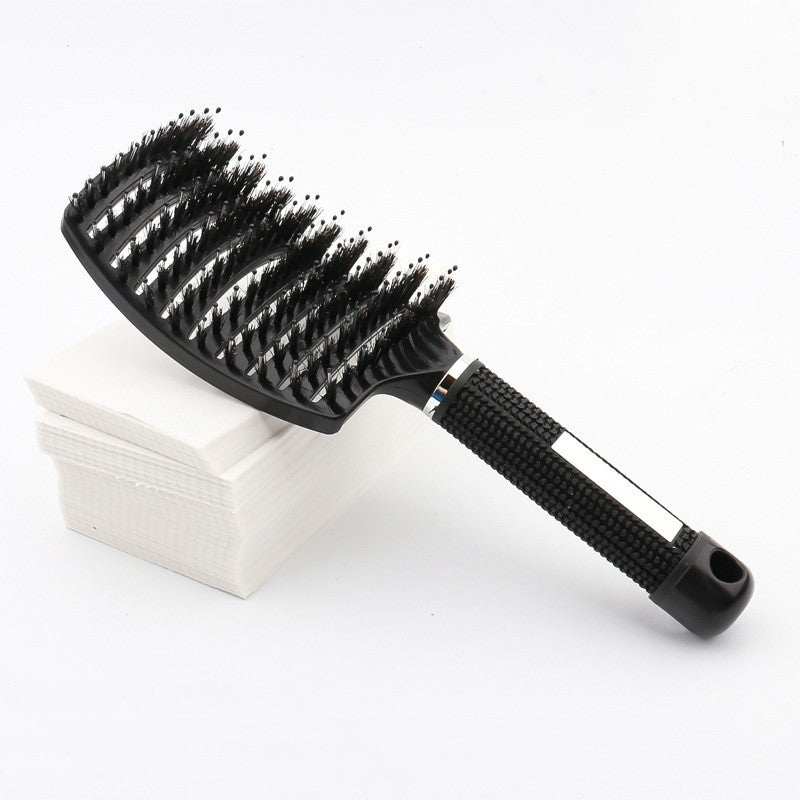 1pc Magic Scalp Massage Hair Brush for Women - Professional Detangling Tool for Wet Curly Hair - Hairdressing Tool, Detangling Brush, Ergonomic Handle, Durable Bristles, Salon Professionals, Styling Accessory, Sleek Design, S